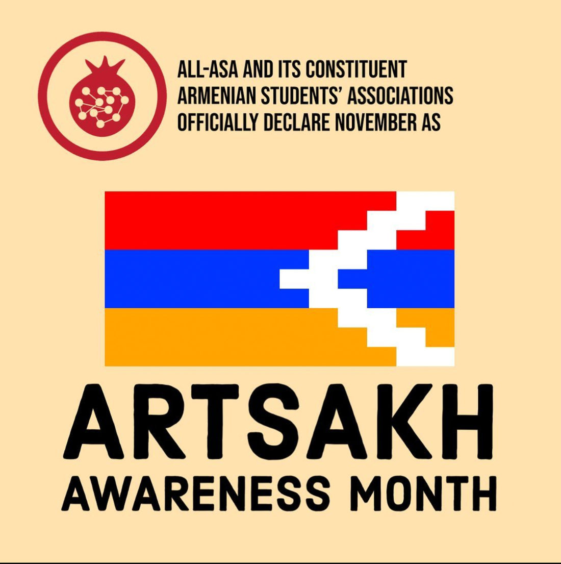 All-ASA Officially Declares November Artsakh Awareness Month